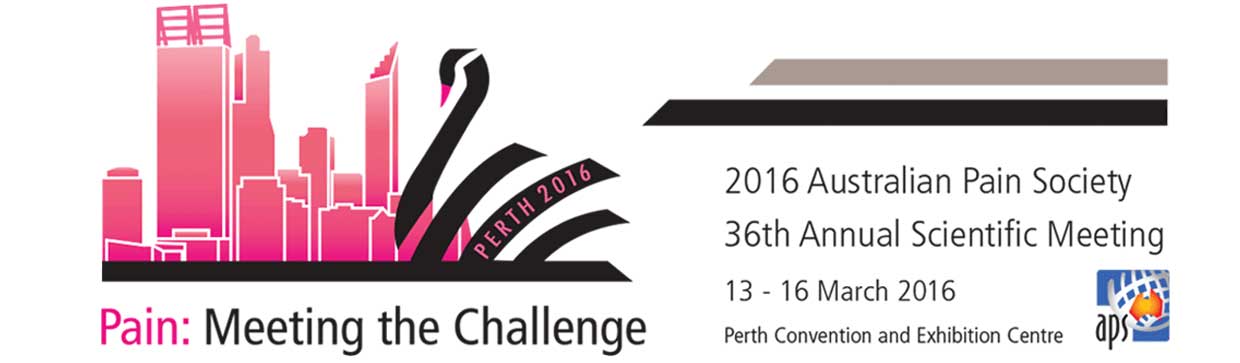Australian Pain Society 2016 - 36th Annual Scientific Meeting